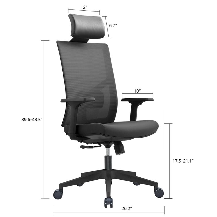 SAIL™ Basic Ergonomic Chair with Legrest