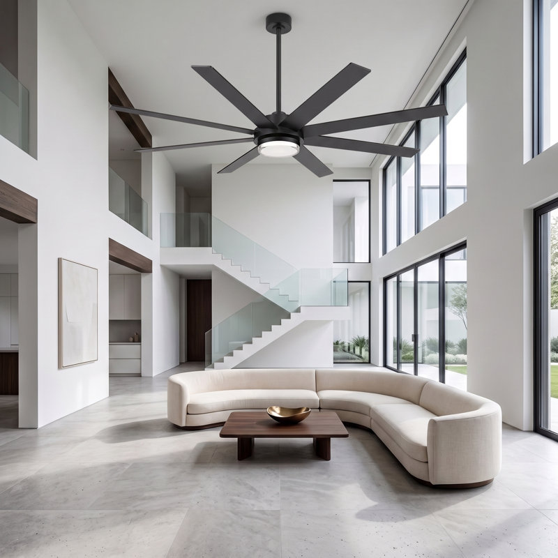 Ventilateur de plafond 72 po Modern Farmhouse