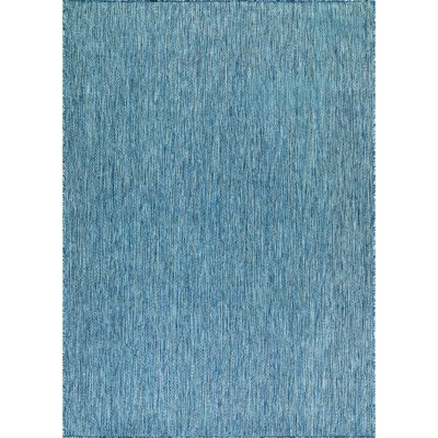 Tapis intérieur / extérieur bleu turquoise
