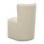 Chaise d'appoint rembourrée avec roulettes Vela