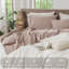 Ensemble de draps 100% coton lavé MooMee-118739906-118739900