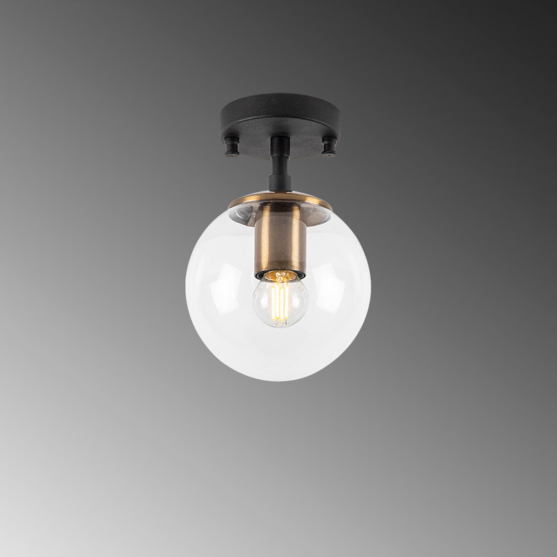 Luminaire suspendu sphère 1 lumière Bengtson