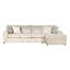 Canapé modulaire en velours côtelé avec repose-pieds Oliwier-35748006