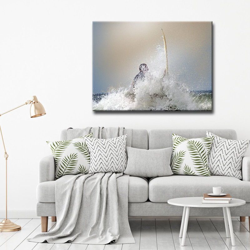 «Rise Up», reproduction d'art graphique sur toile tendue, H 12 po x l 16 po