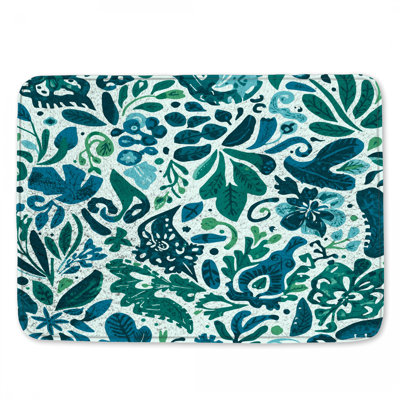 Tapis de bain Floral