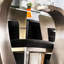 Bagdai Glass Top Metal Base Dining Table