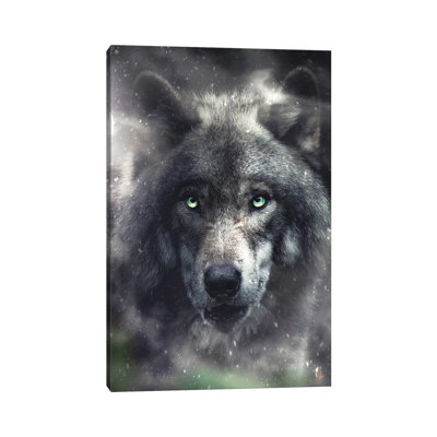 The Hungry Wolf by Zenja Gammer - Print on Canvas