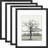 Picture Frame Wall Set with Polished Plexiglass-1831817294-1831817295