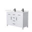 Beckett 48" Freestanding Double Bathroom Vanity with Quartz Top-646743040-646743065-646743068