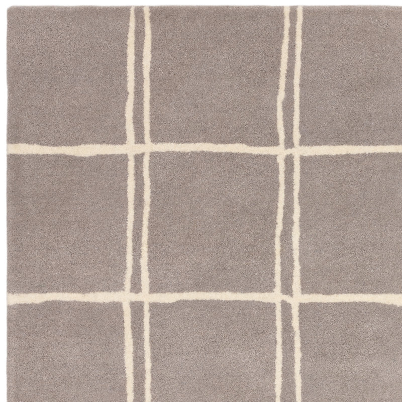 Melani Geometric Wool Hand Woven Area Rug, Rectangle 80 x 150cm