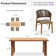 Rectangular 6 - Person  Aluminum Dining Set with Cushions