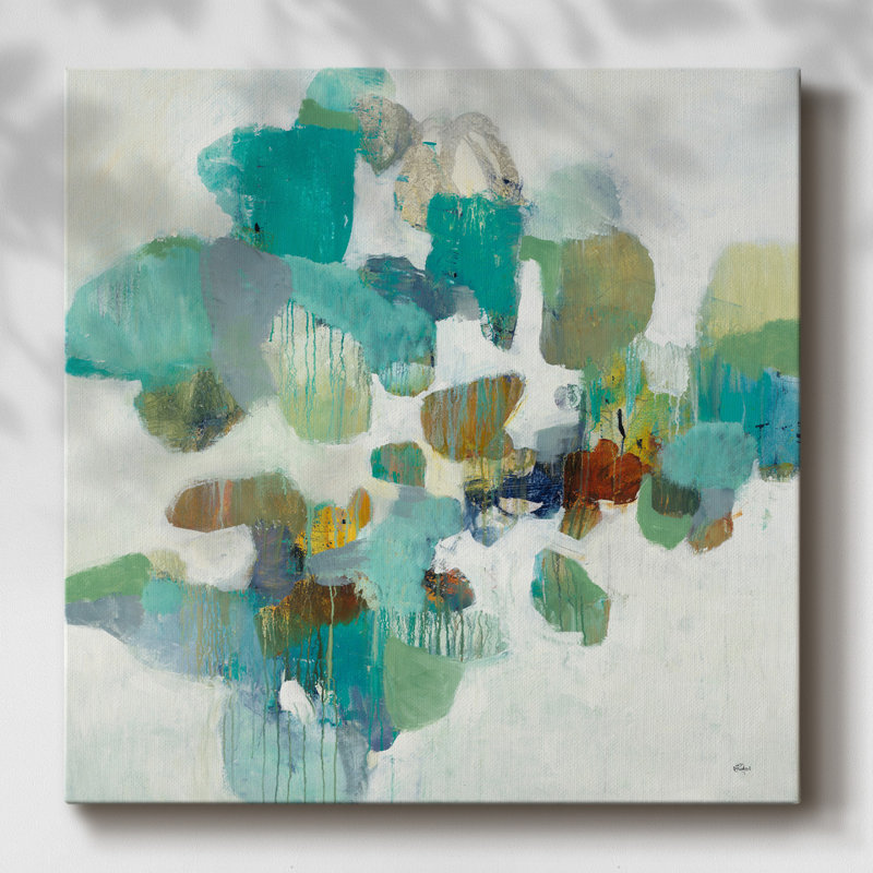 Stepping Stones-Gallery Wrapped Canvas, 40" H x 40" W
