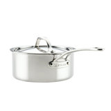 Anolon Everlast Tri-Ply Clad Saucepan With Lid, 3-Quart, Stainless Steel