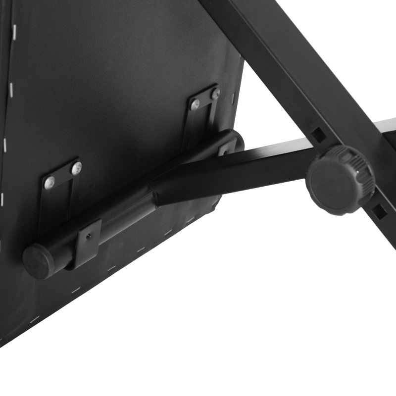 Adjustable Piano Bench, X-Style Folding Piano Stool