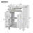 Luxurious Bathroom Vanity With Ceramic Sink And Ample Storage, Ideal For Modern Bathrooms-1245538977