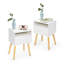 Table de chevet moderne 2 pièces