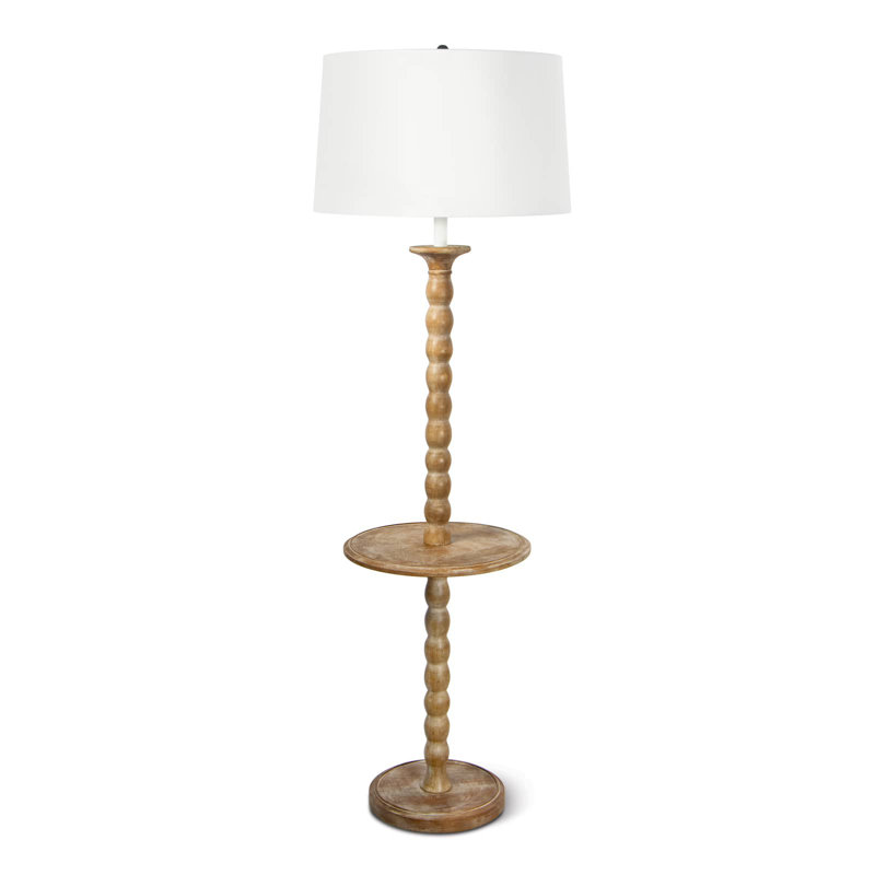 Perennial Floor Lamp, Brown Genuine Leather