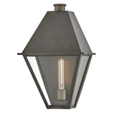 Endsley Single Light Outdoor Aluminum Wall Mount Lantern