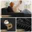 1 Seater Corduroy Sofa Bed-2091587030