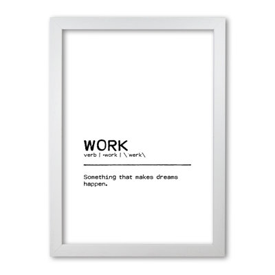 Work Dreams - Print