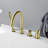 Single Handle Deck Mounted Roman Tub Faucet-80972444