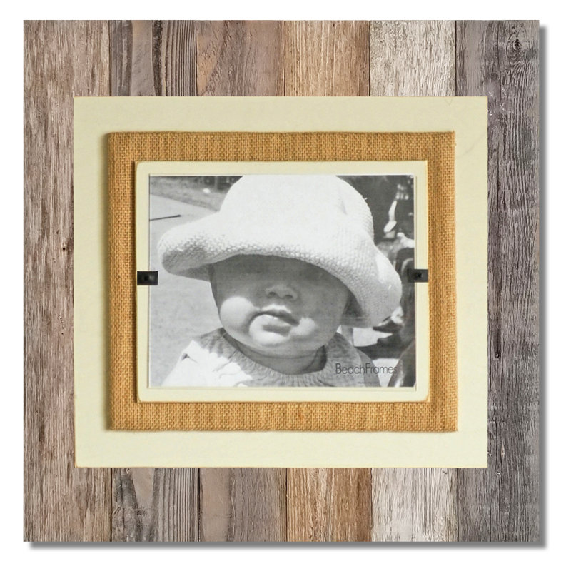 Brayan Reclaimed Wood Picture Frame, Brown