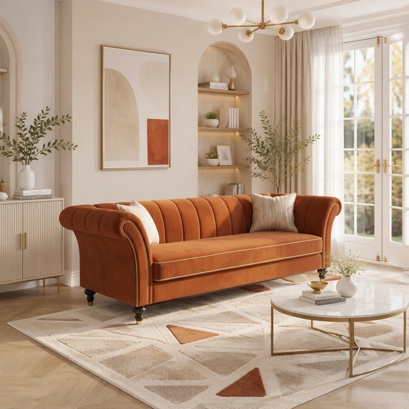 Canapé 3 places Modern Velvet