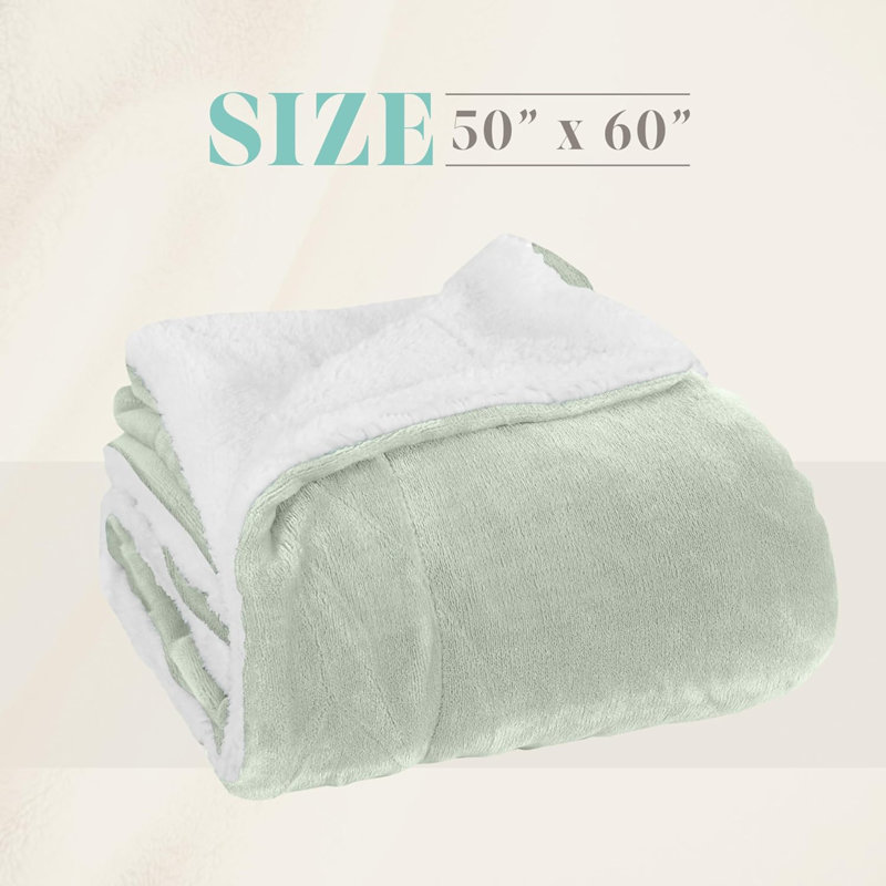 Weighted Throw Blanket, Mint Green