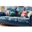 Canapé moderne en chenille simple 78,7 po