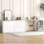 Grand lit escamotable avec bureau rotatif-264139740