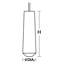 Luminaire suspendu cylindrique à 1 lumière Hicksville-54824618-127906245