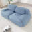 82" Upholstered Boneless Corduroy Modular Sofa-1918155923