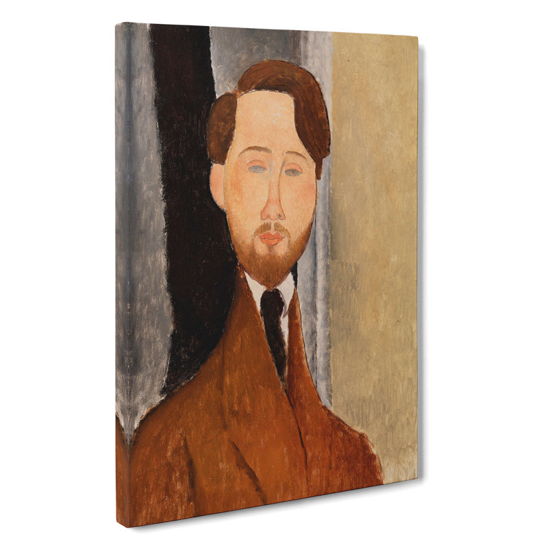 Leopold Zborowksi by Amedeo Modigliani - Wrapped Canvas Painting, 60cm H x 40cm W x 3cm D