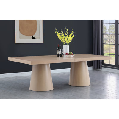 Hiromy Extendable Dining Table 11'