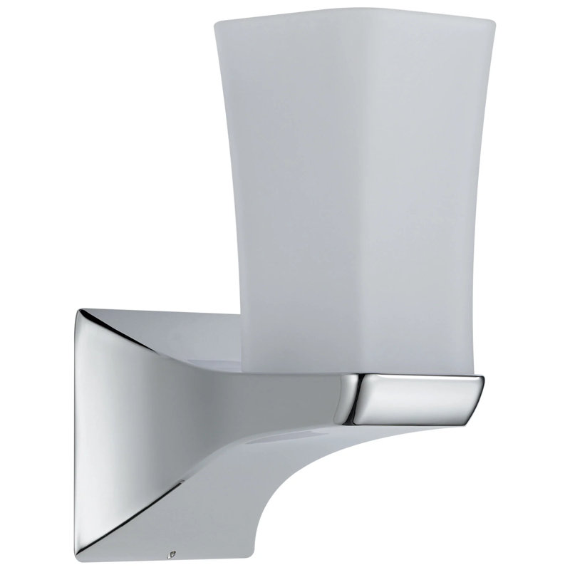 Kandas Flush Mounted Sconce, Chrome