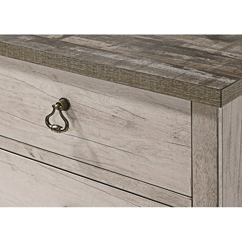 Nightstand Bedside Table With Drawers
