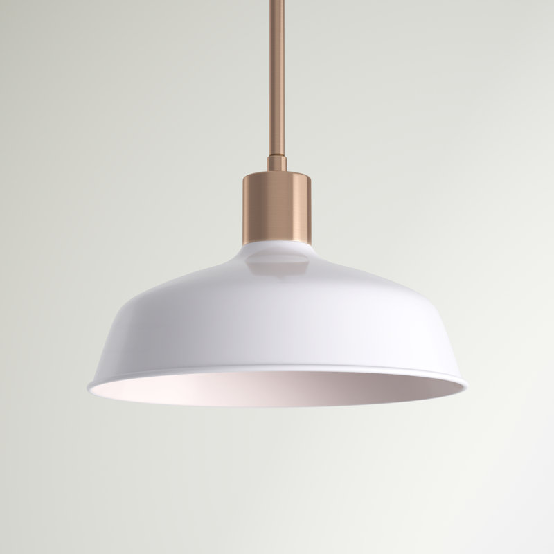 Paula 1 - Light Brass Single Pendant