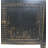 Distressed 2 Panels Door Black Sideboard