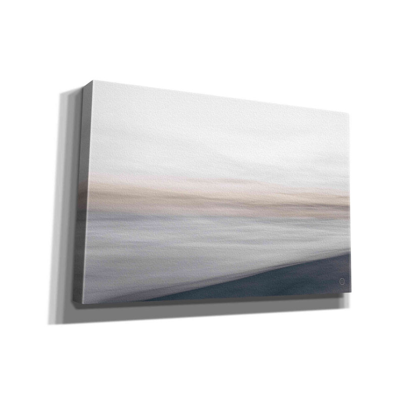 «Waves Move Me I» par Nathan Larson, art mural sur toile, H 12 po x l 18 po x P 0,75 po