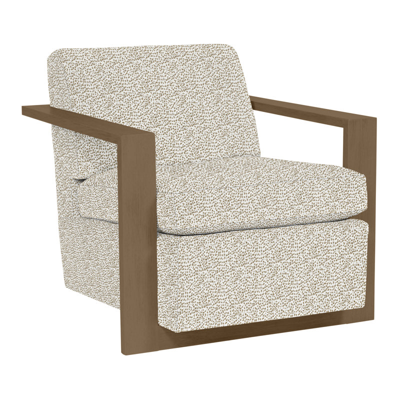 Thom Filicia Home 32" Wide Upholstered Armchair, Hampton, Worthy Snow