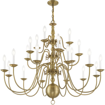 Wigmore 12 - Light Dimmable Empire, Tiered, Classic / Traditional Chandelier