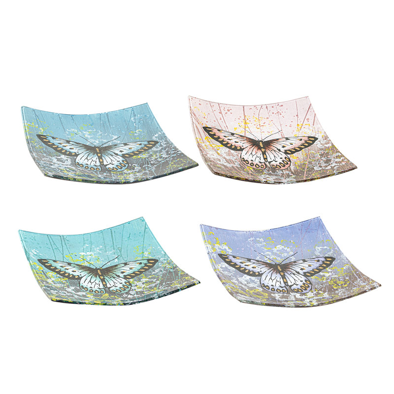 Landingville Glass Decorative Plate