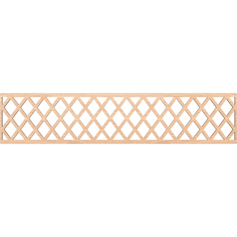 Moulure Manchester Fruster, Chêne rouge, H 10 po x l 46,75 po x P 0,25 po