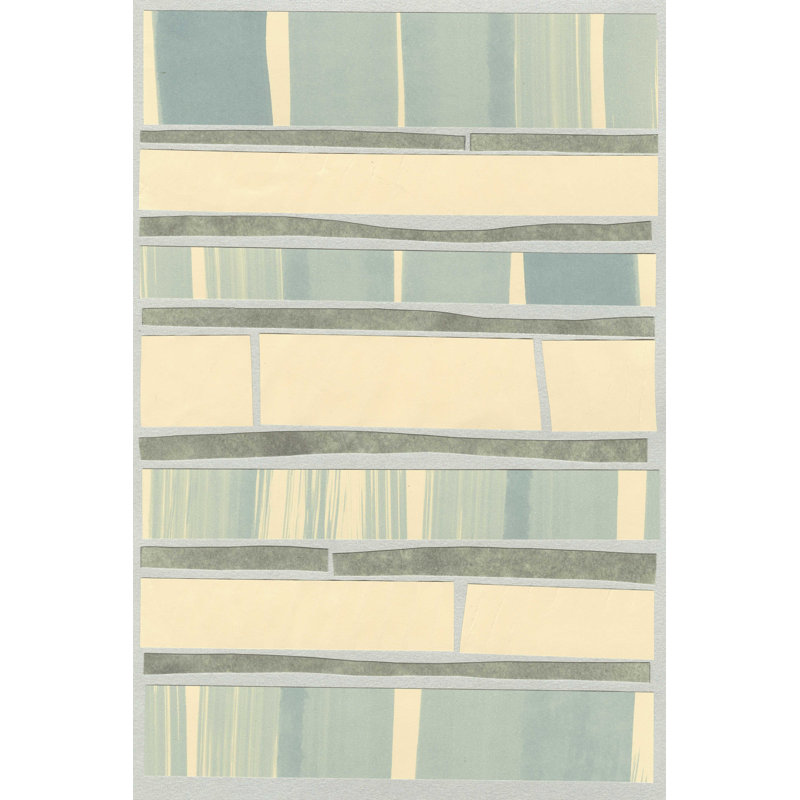 Incrustation océan II, H 18 po x l 12 po