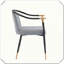 Ensemble de 2 chaises rembourrées modernes, robustes, élégantes, confortables et polyvalentes-1430080286