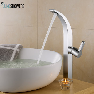Chrome Finish Brass Body Bathroom Vessel Sink Faucet – Modern & Durable Design