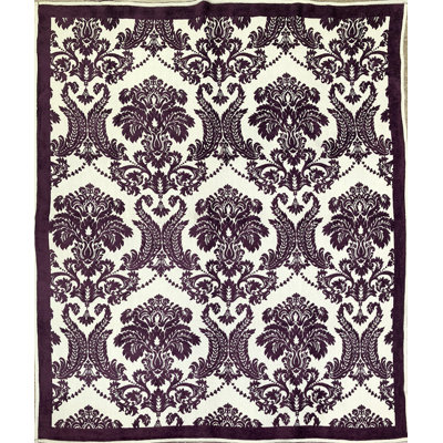  Jeté en bois / viscose