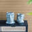 5X5.5X9" Easter Island Cement Planter