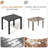 Bridgitte Aluminum Side Table-1324471