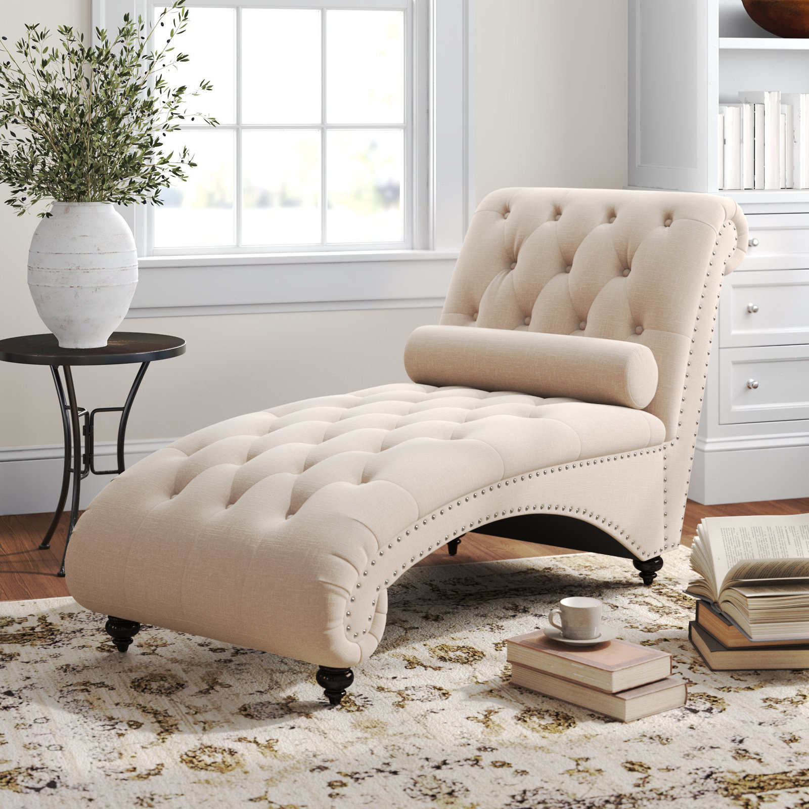 Fenton Upholstered Chaise Lounge